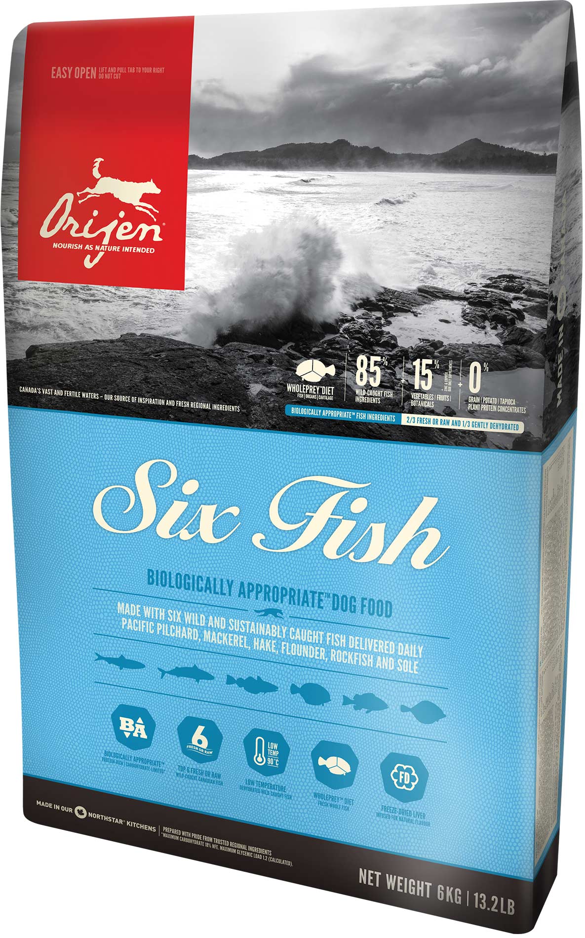 orijen six fish